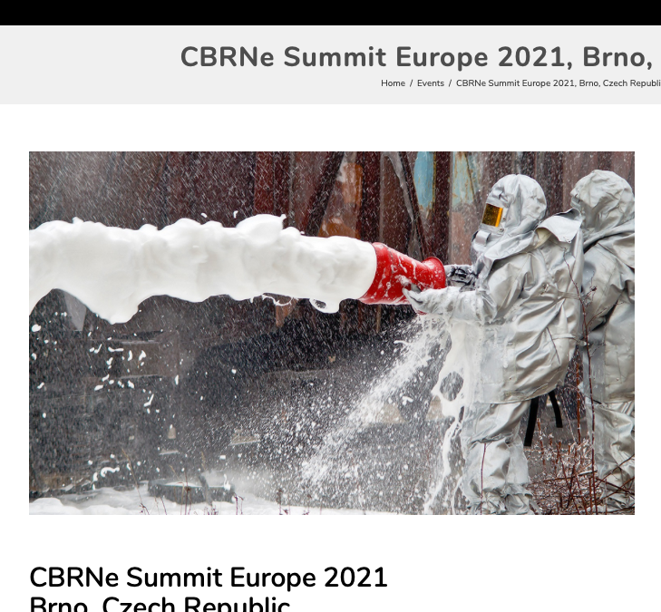 CBRNe Summit Europe